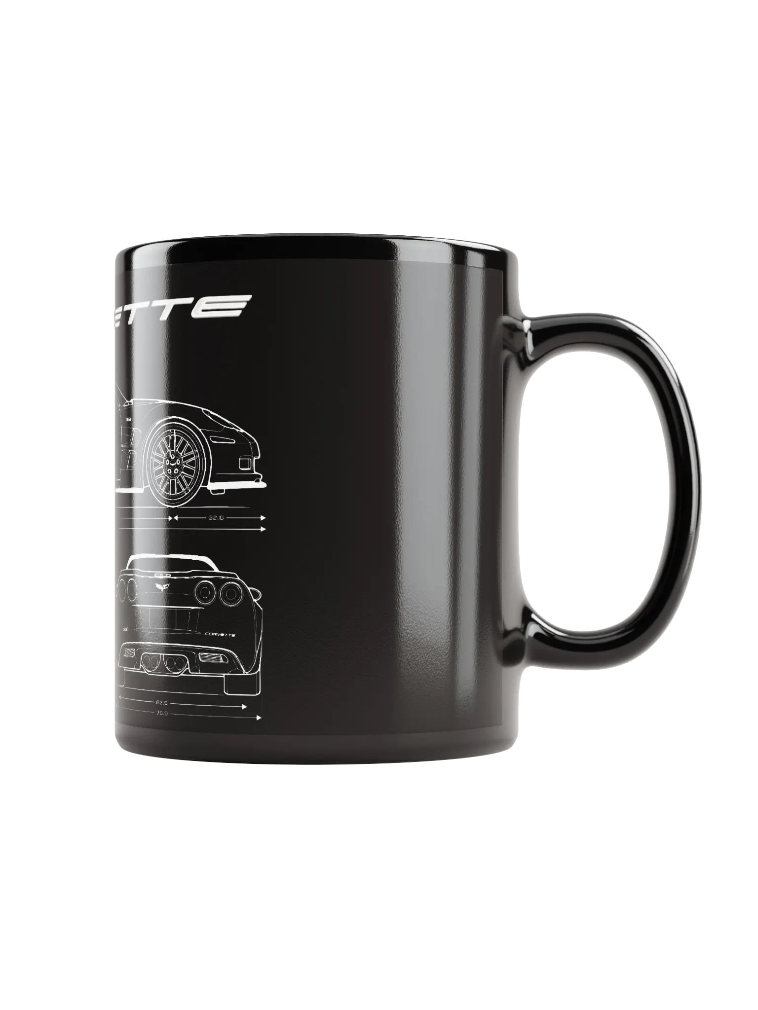 C6 VETTE -MIDNIGHT MUG product image (1)