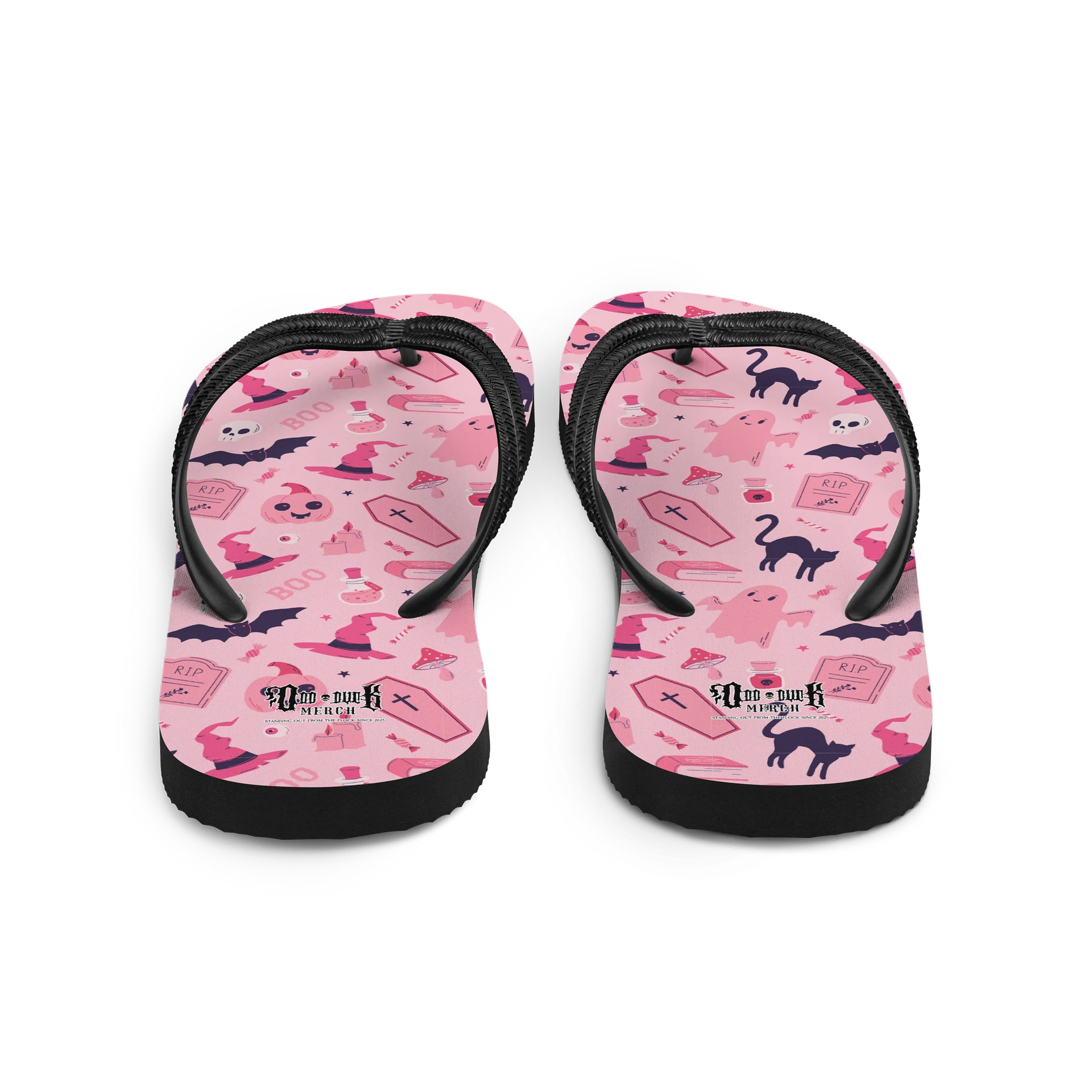 Pink Spooky Flip Flops product image (3)