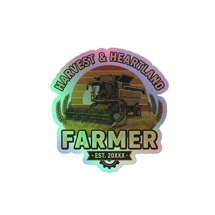 Harvest & Heartland Holographic Sticker Sheet product image (2)