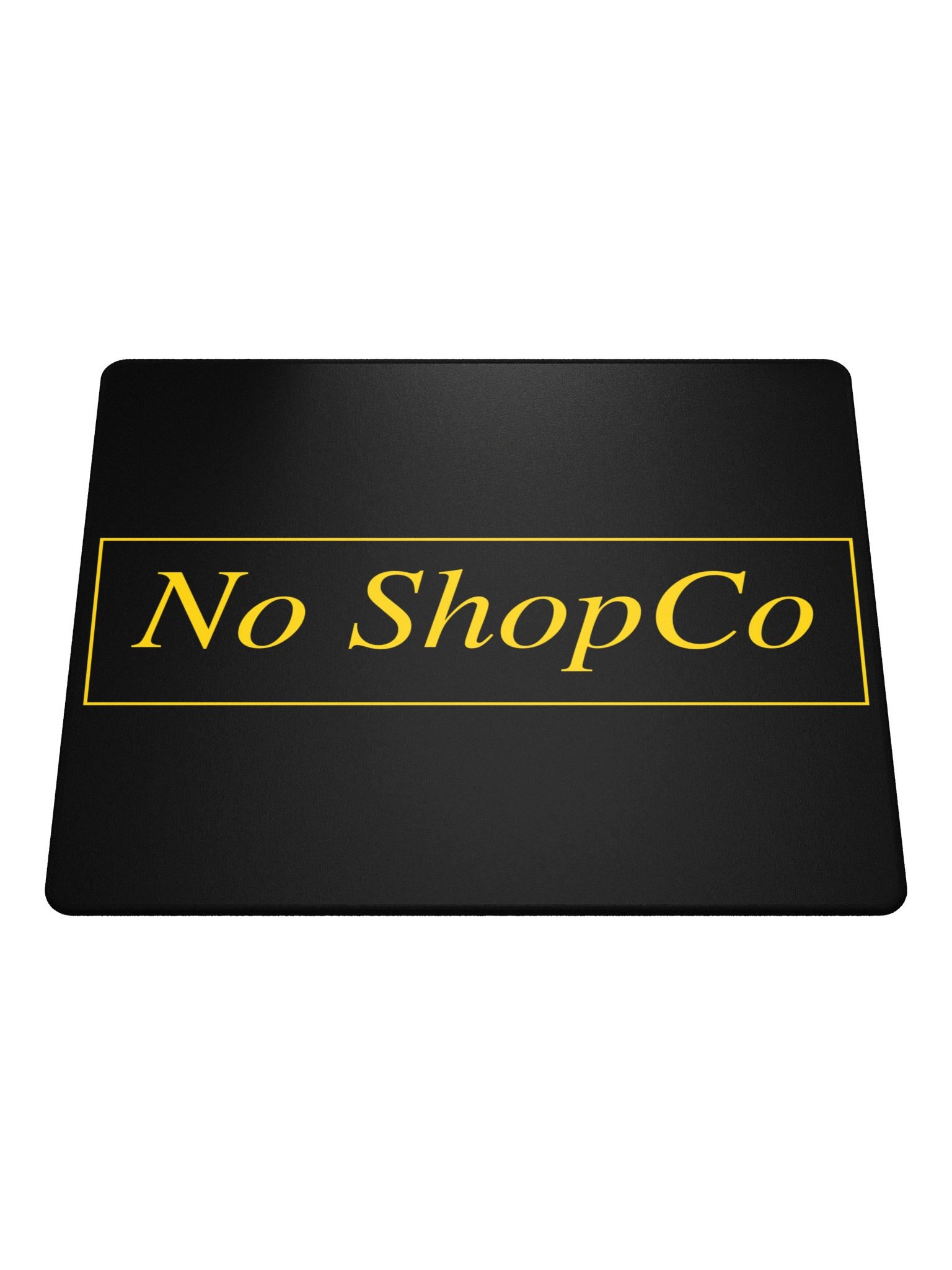 No ShopCo Gaming Mouse Pad - Yellow on Black product image (1)