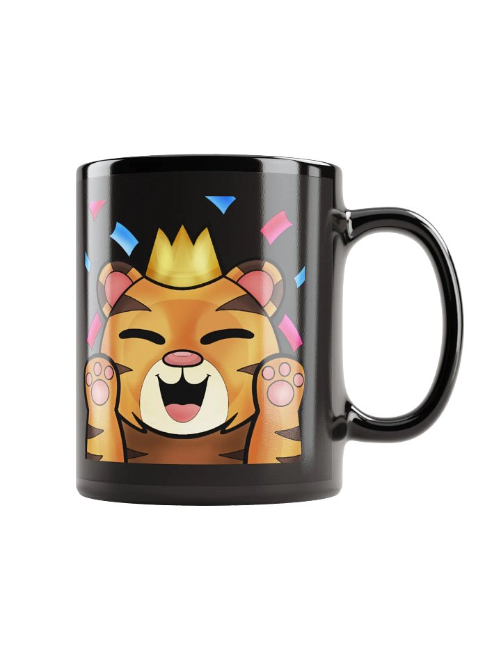 TheMafiaQueen Royal Tiger Hype Black Mug product image (4)