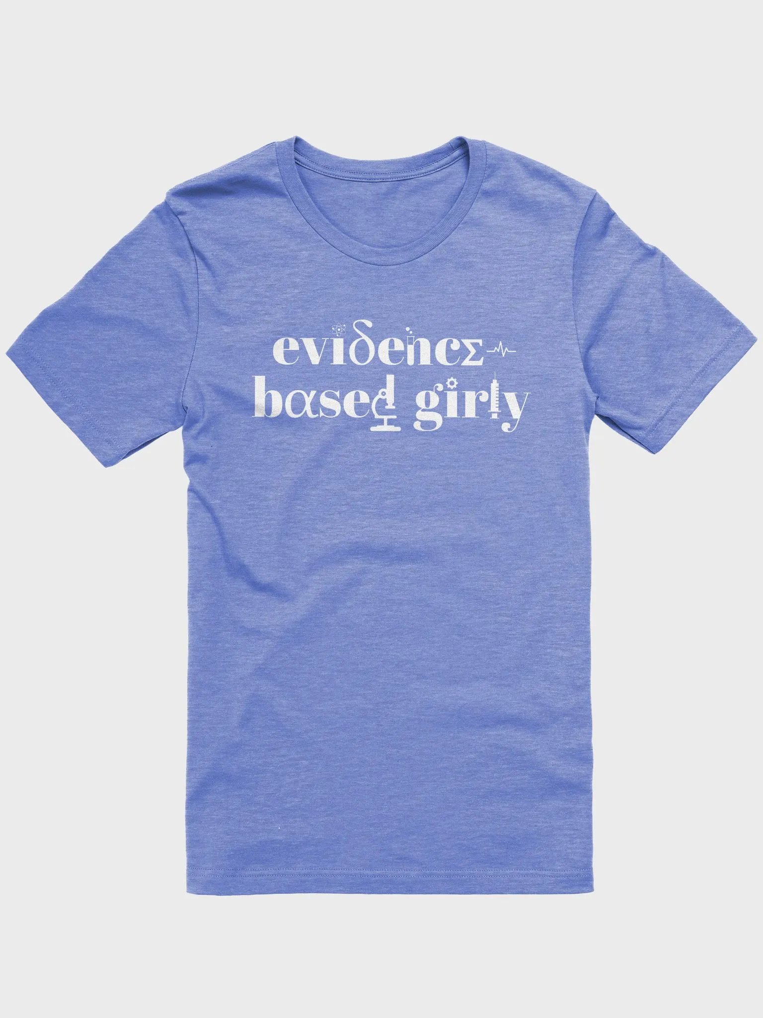 evidence-based girly (short tee) product image (1)