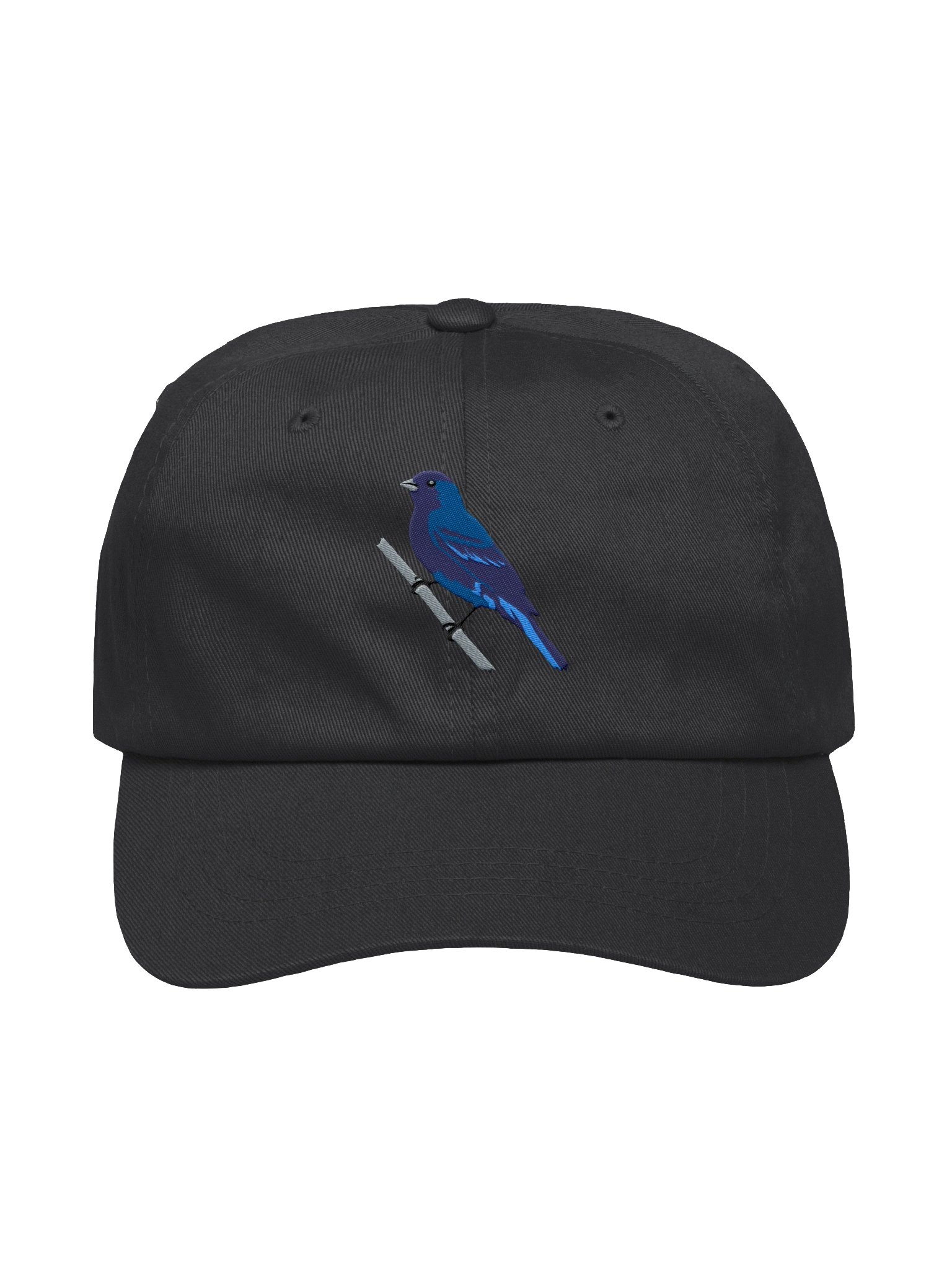 Indigo Bunting Embroidered Hat | Songbird Cap product image (6)