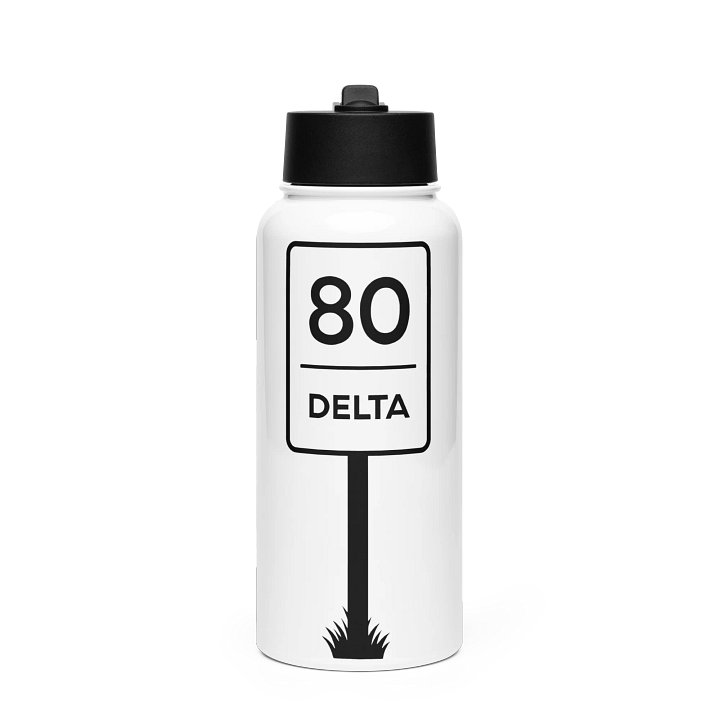 80 Delta Water Bottle - Sign product image (1)