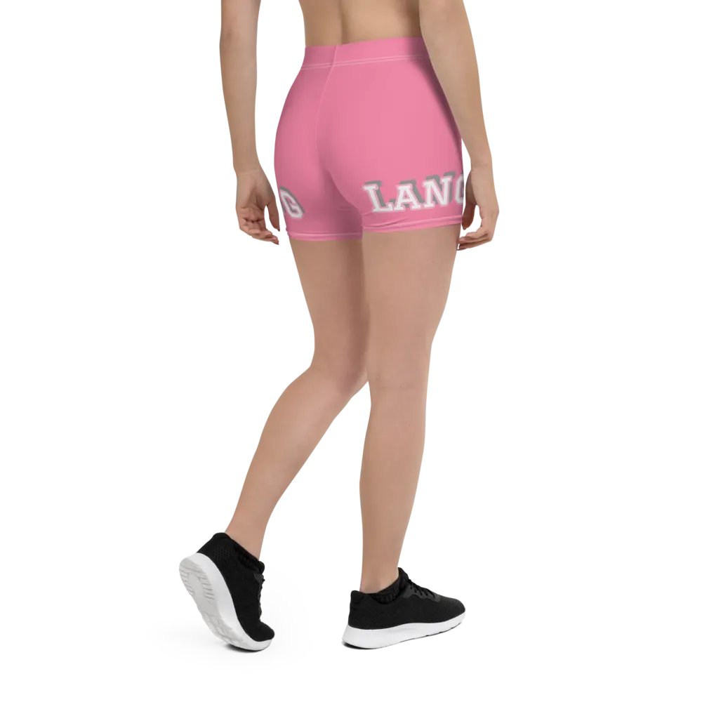 Lang Lang - Infamous Pink Yoga Shorts product image (10)