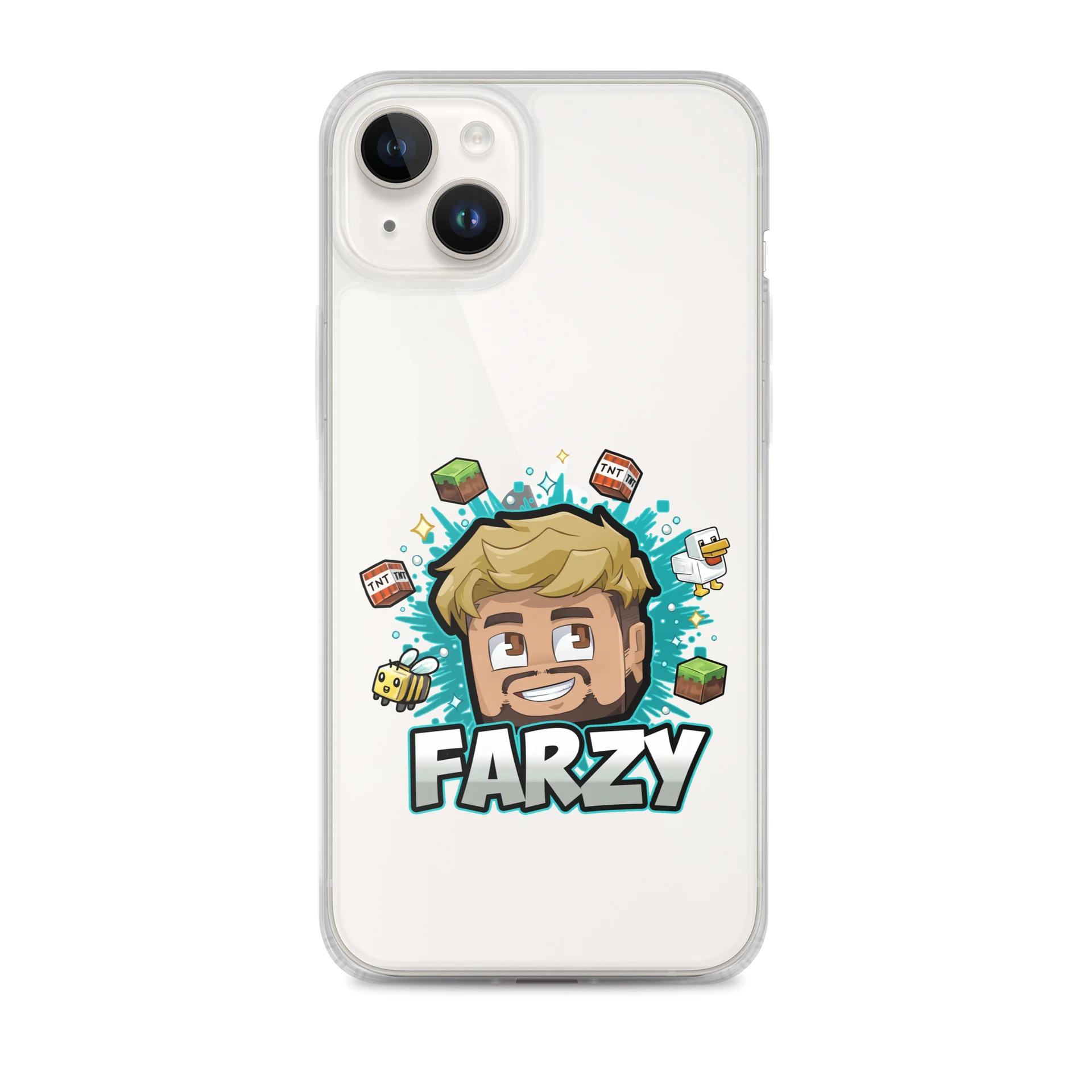 Farzy Splash! Clear iPhone® Case product image (3)