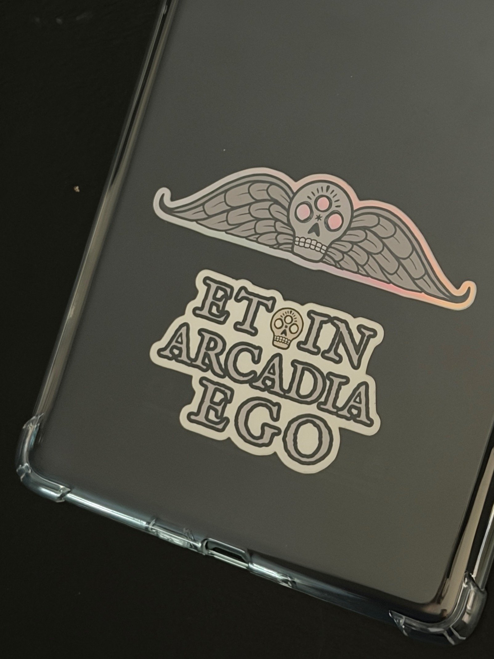 Winged Memento Holographic Sticker product image (4)