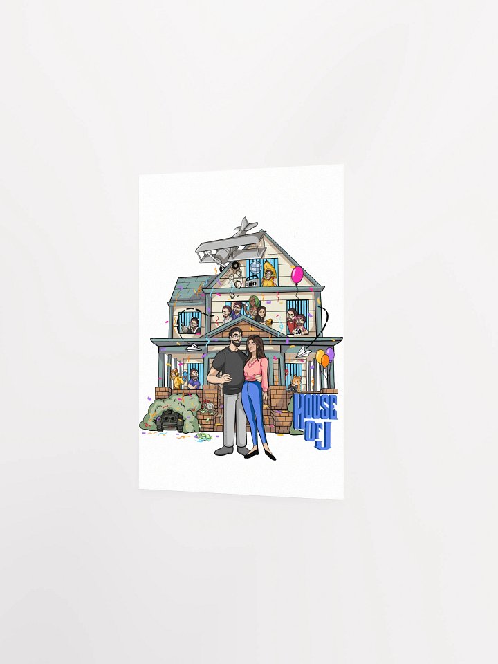 "Full House of J" Poster (Light) product image (10)