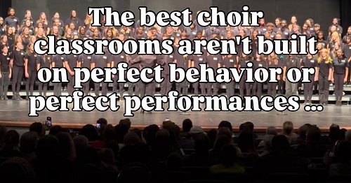 The best choir classrooms aren’t built on perfect behavior or perfect performances. 
They’re built on belonging.

When studen...