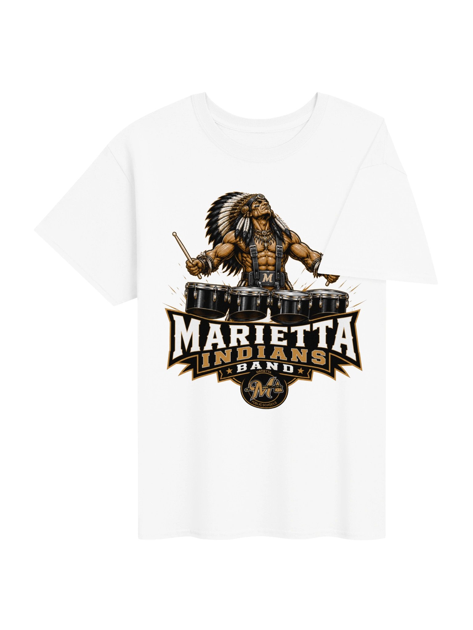 Marietta Band Tee Gildan 5000 Heavy Weight Tee product image (94)