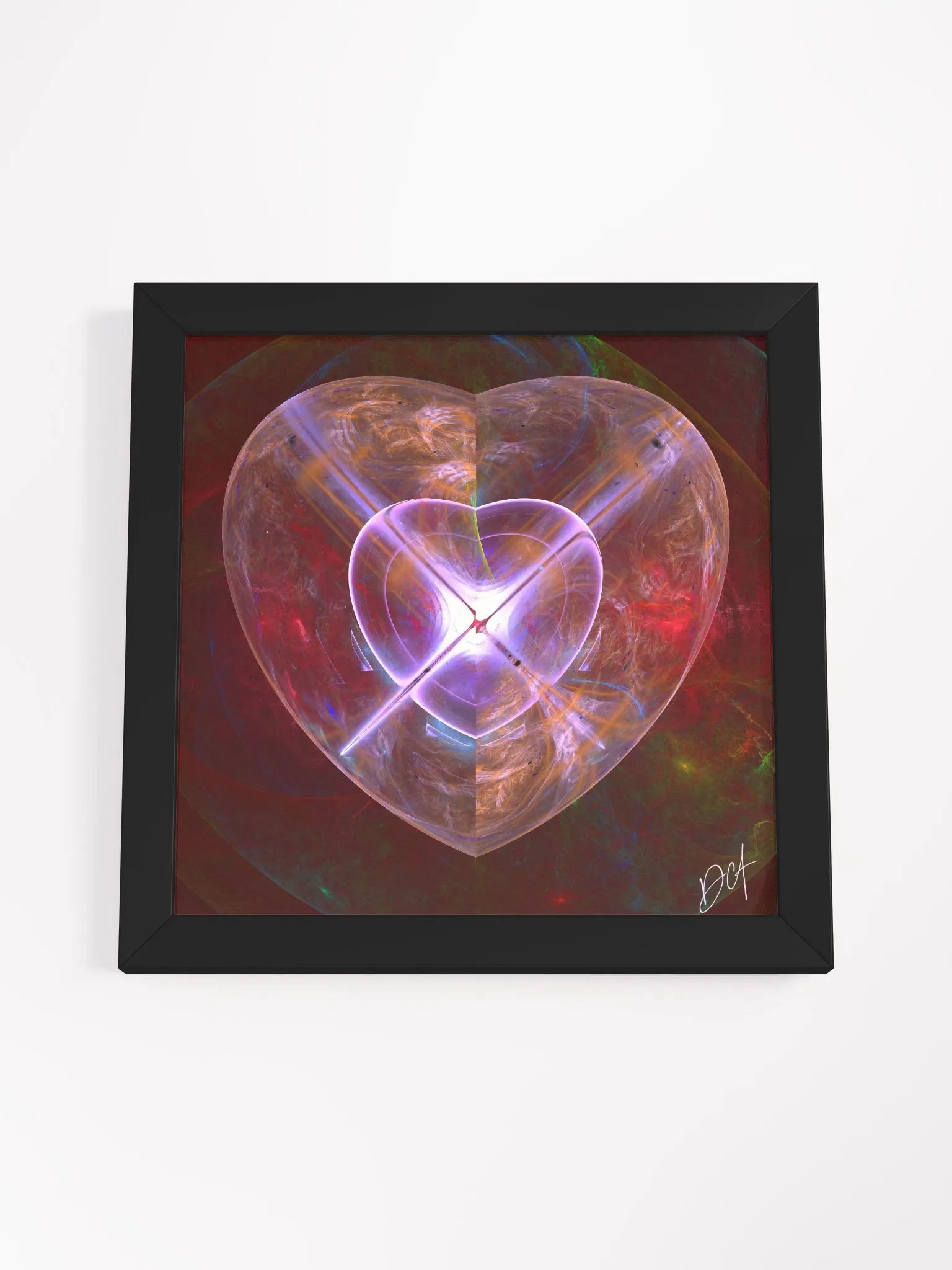 Cosmic Heartbeat - Framed Matte Poster product image (16)