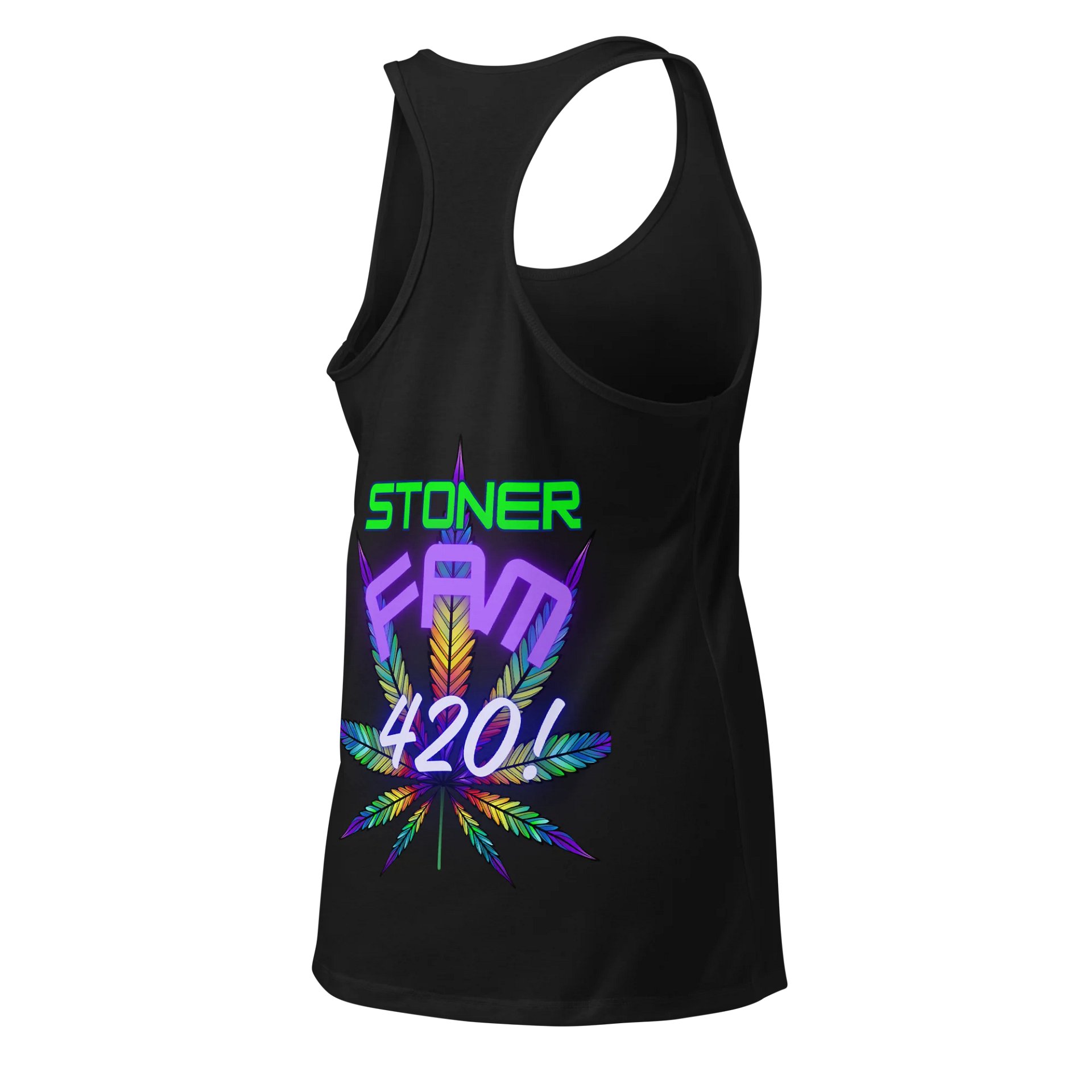 Animated Smoke Break Racerback Tank product image (7)