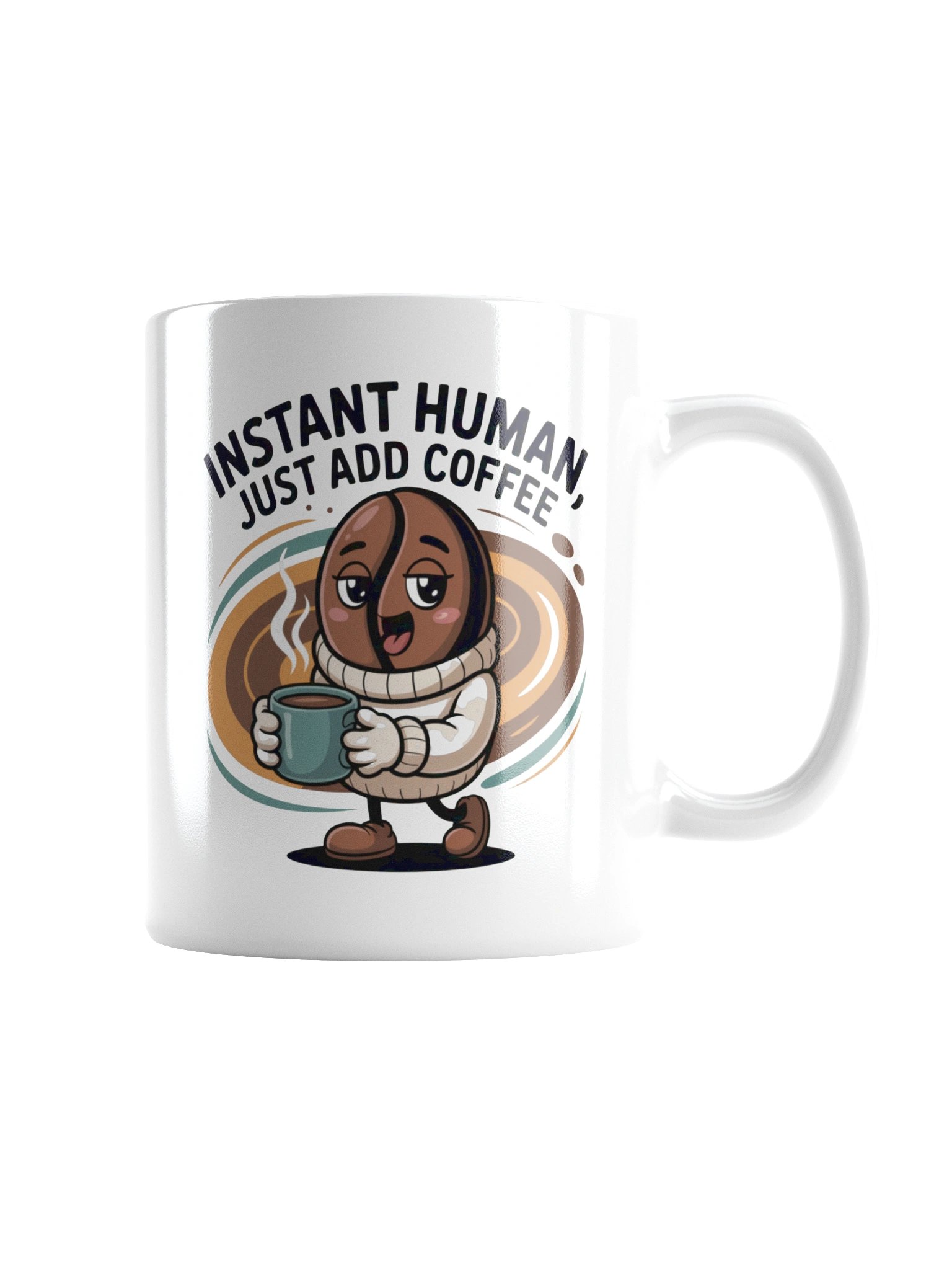Instant Human Funny Coffee Mug – Just Add Coffee product image (3)