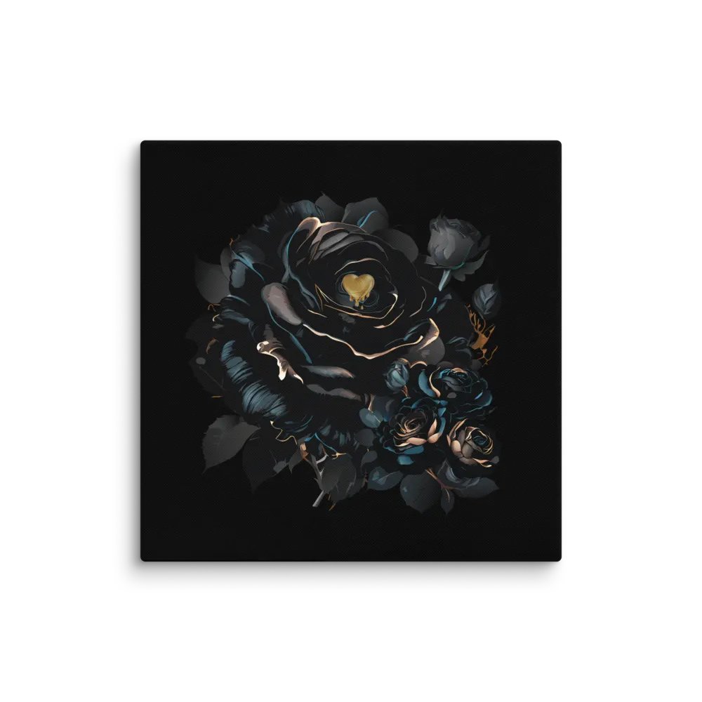 Gilded Noir Roses Canvas Collection product image (1)