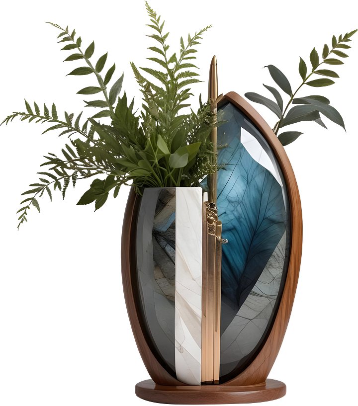 Celestial Symphony Harmony Vase – PNG product image (1)