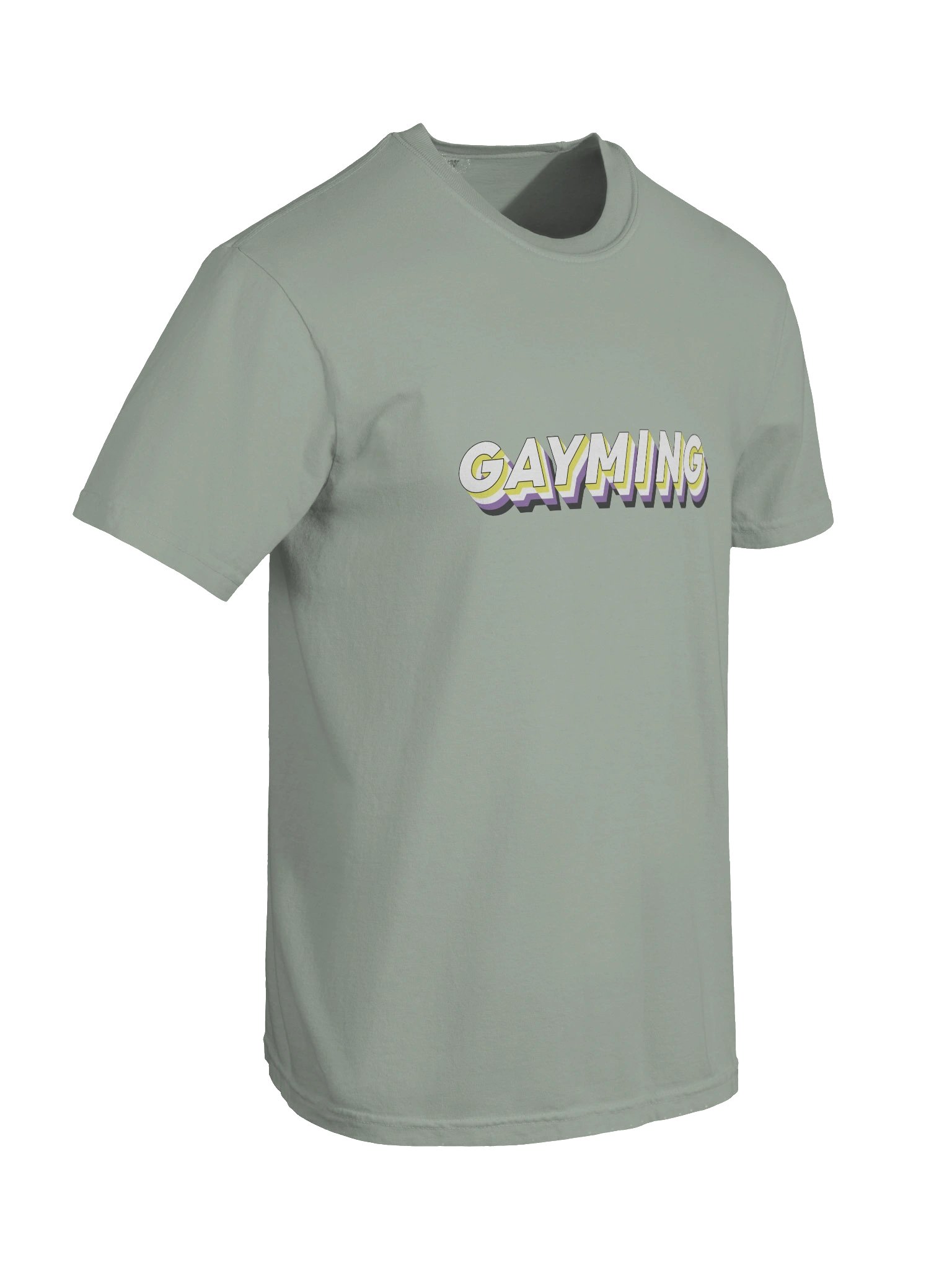 Gayming Nonbinary Pride Tee product image (8)