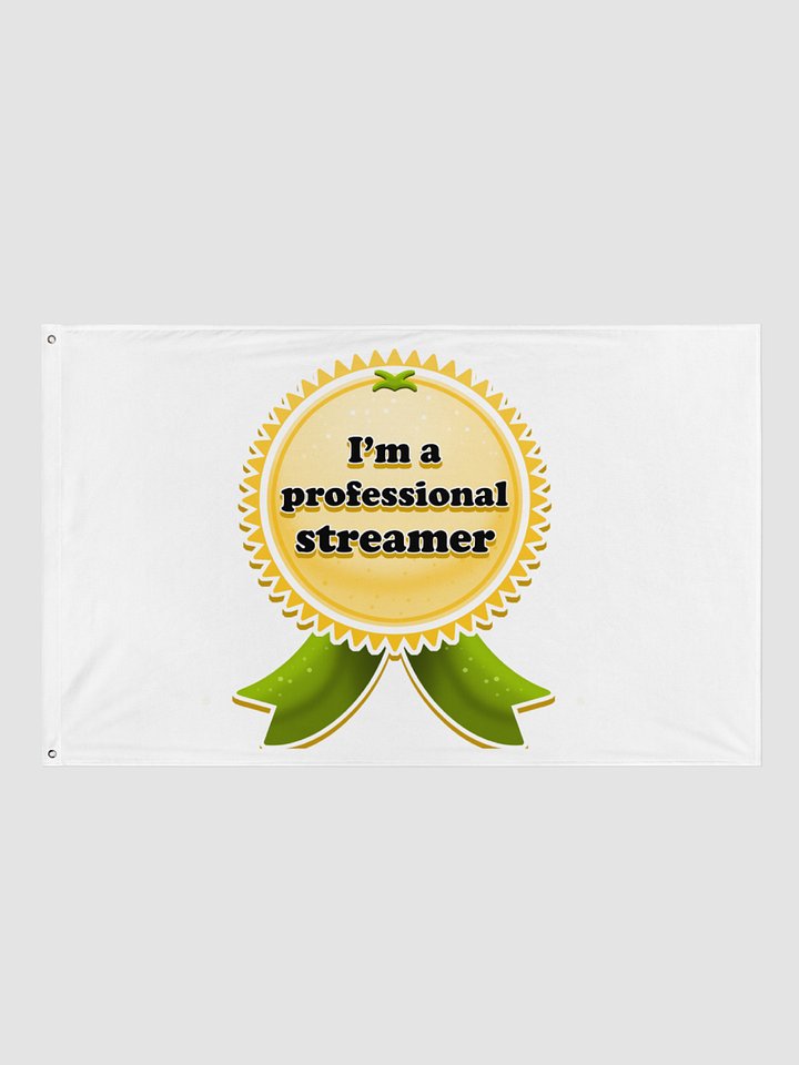 Professional Streamer All-Over Print Flag product image (1)