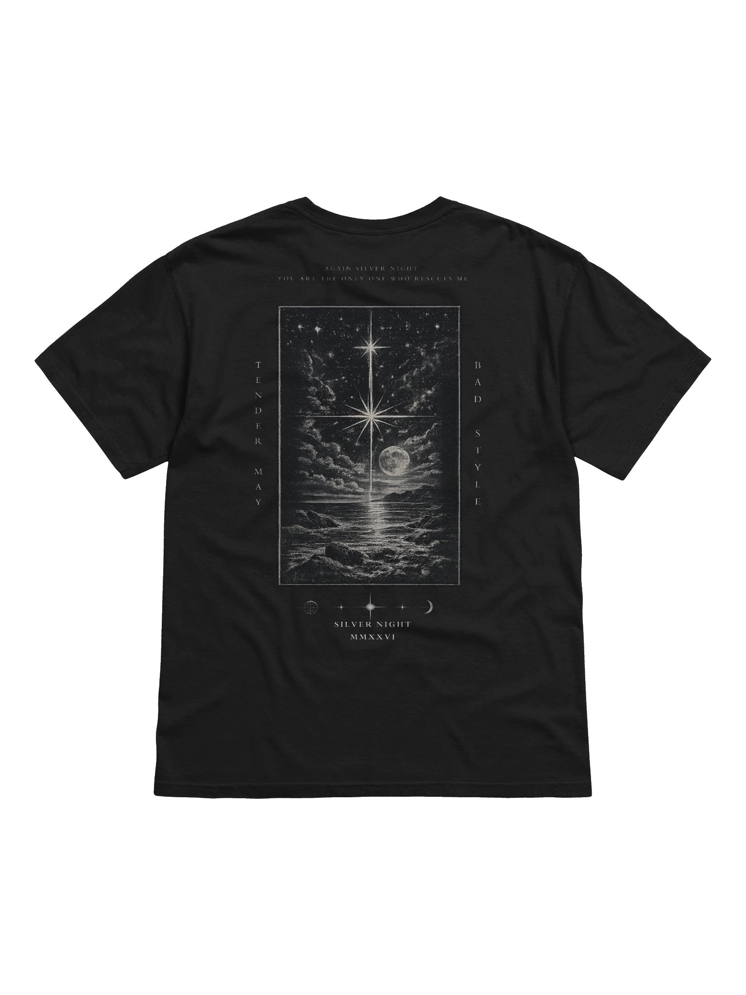 “SILVER NIGHT” T-Shirt product image (2)