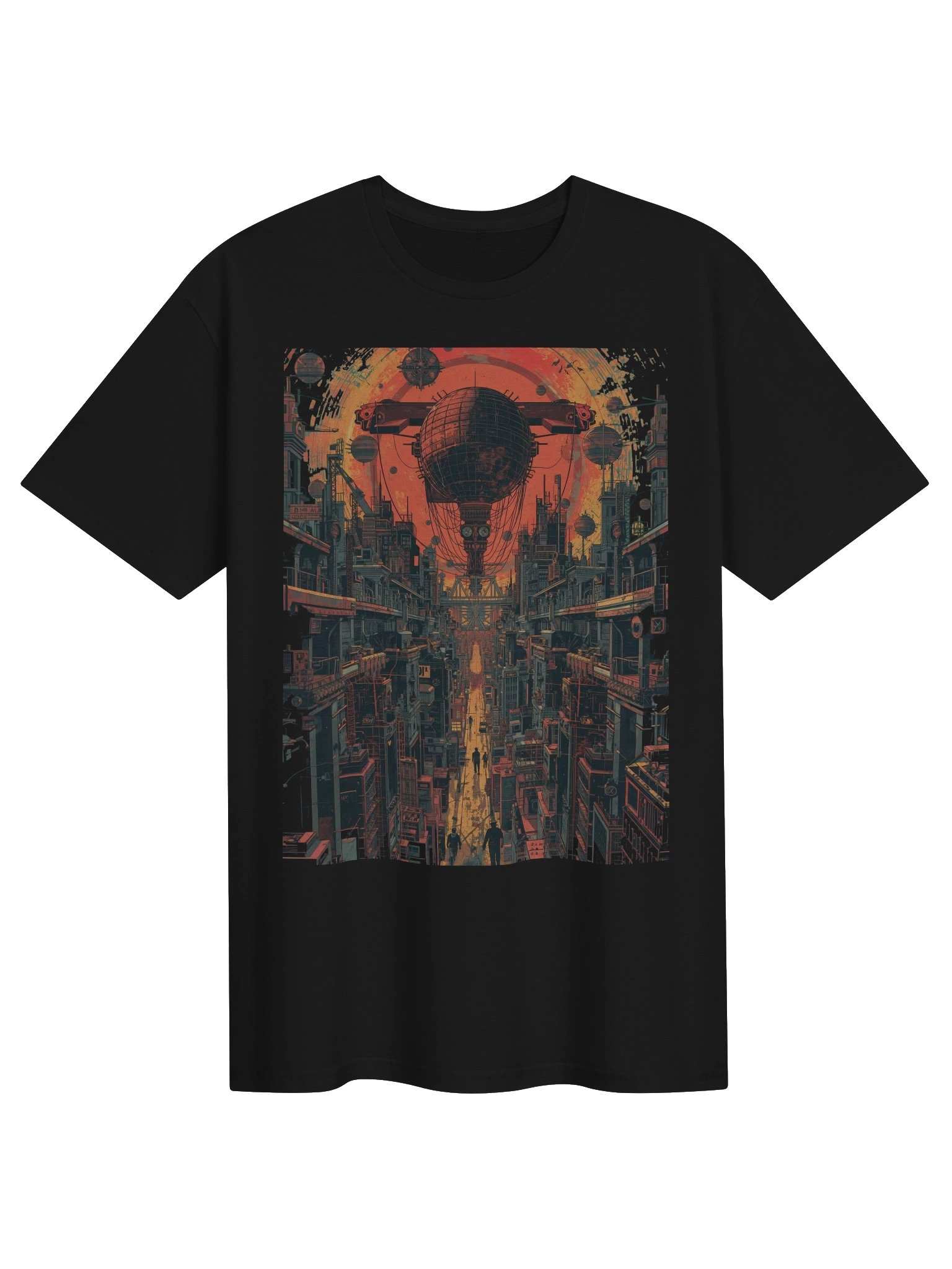 Dystopian Skyline T-Shirt product image (1)