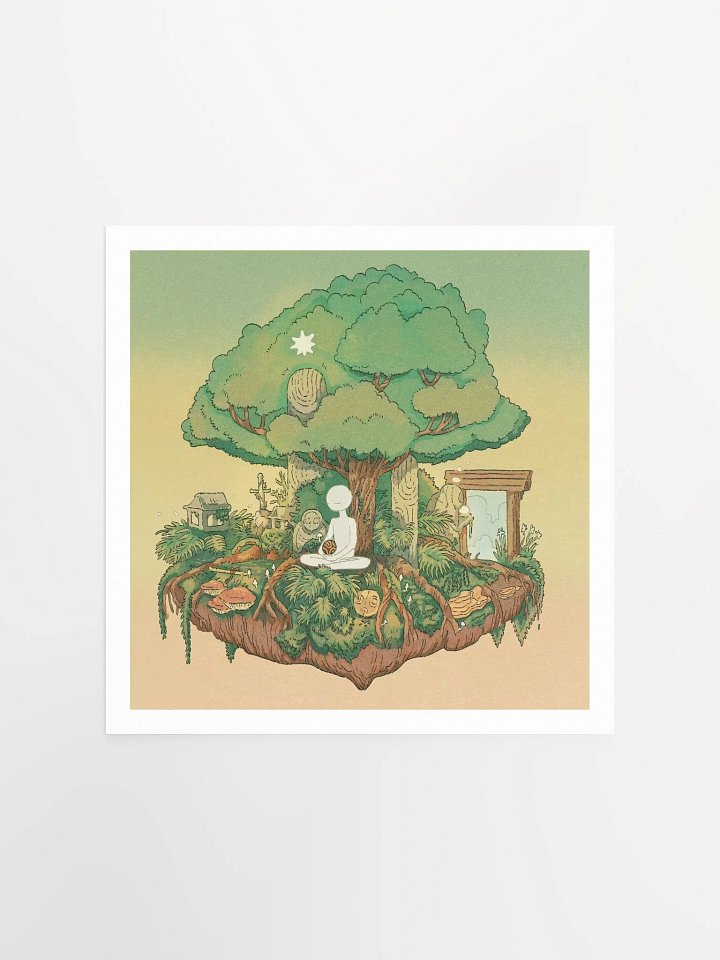 here (not rly) there - art print [front] product image (1)
