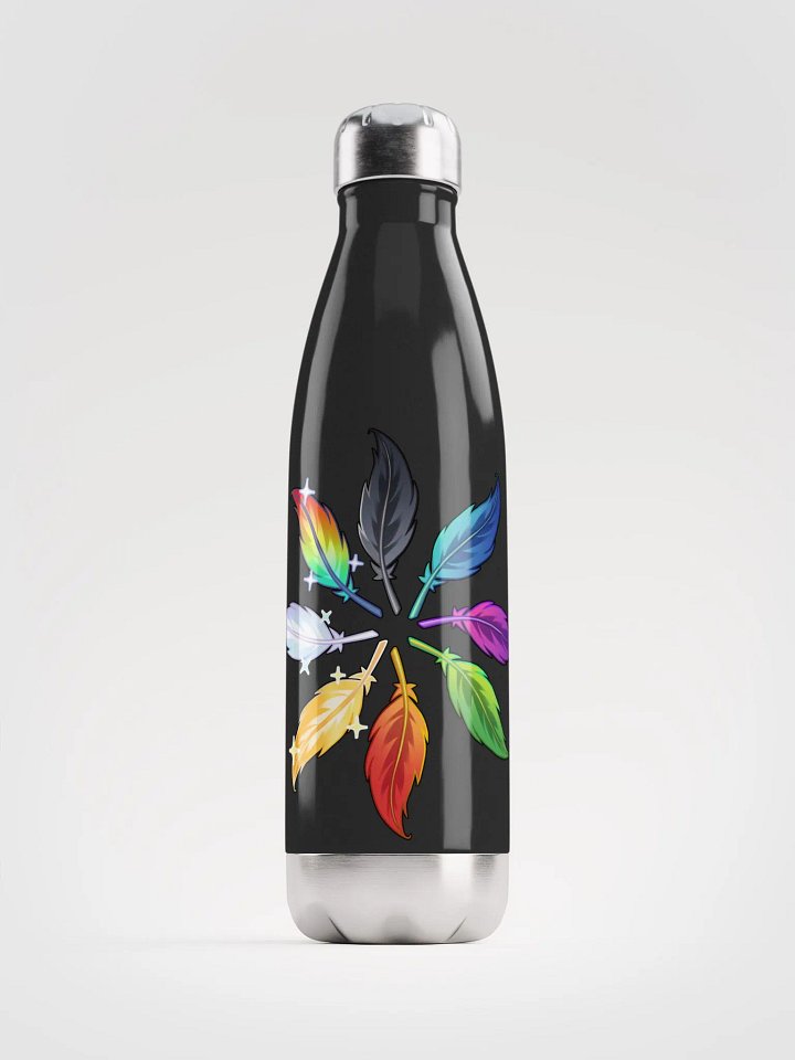 Circle of Feathers Stainless Steel Water Bottle product image (2)