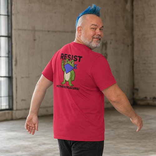 New at Tribble Stitch: RESIST Frog Unisex Tee. Bold, comfortable, and ready to beam into your wardrobe.

Tap the product tag ...