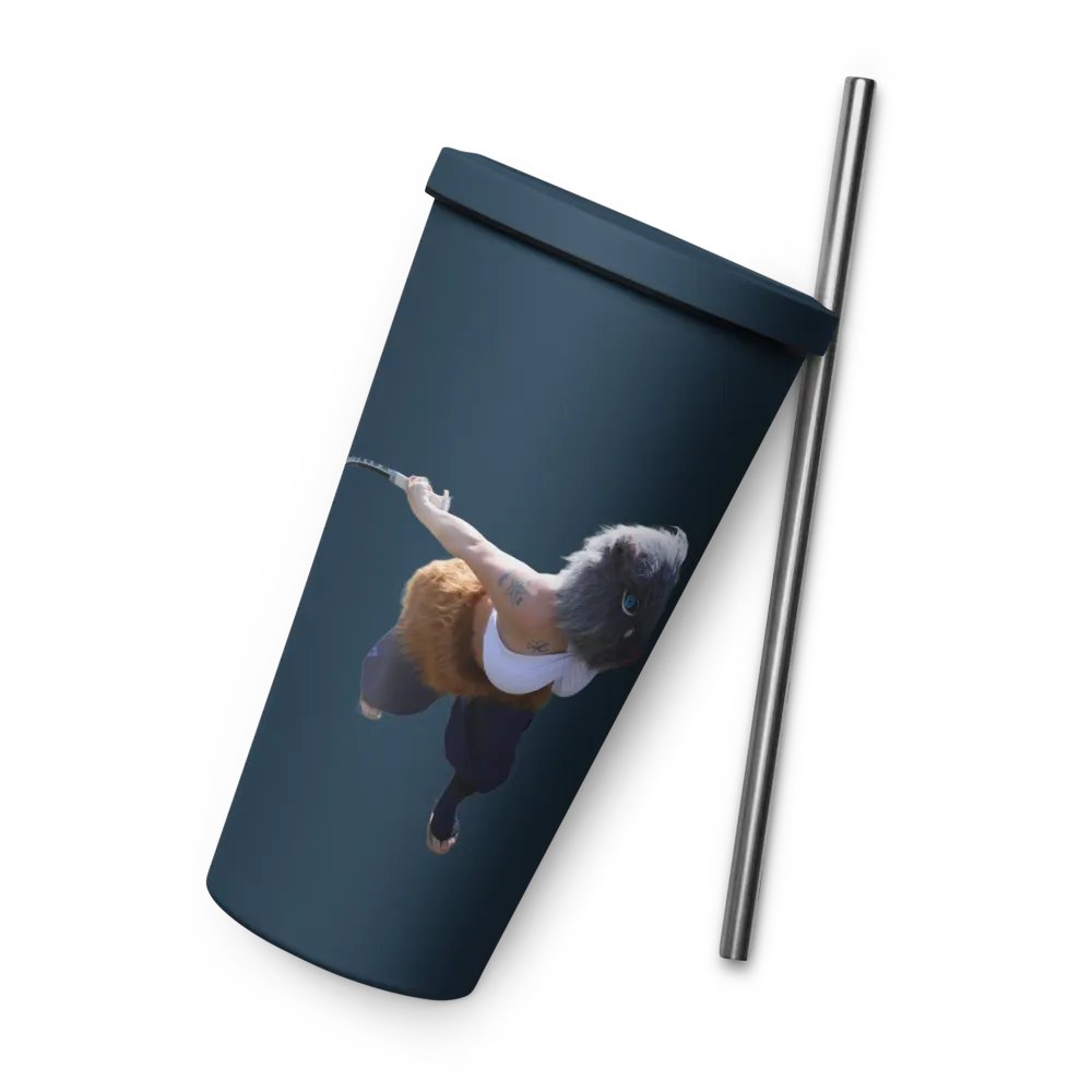 Inosuke Insulated Tumbler w/ Straw product image (5)