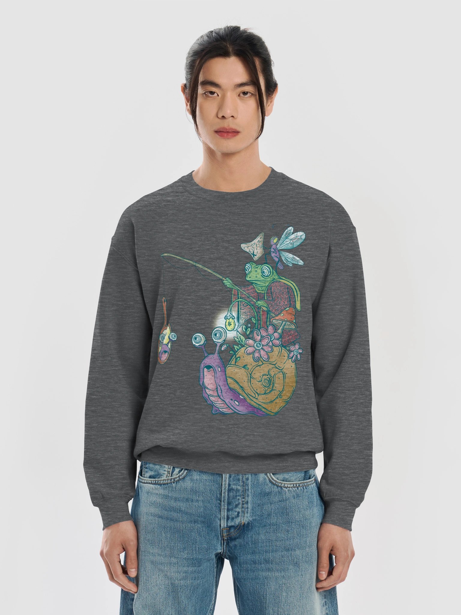 Snail - Gildan Classic Unisex Crewneck Sweatshirt product image (39)