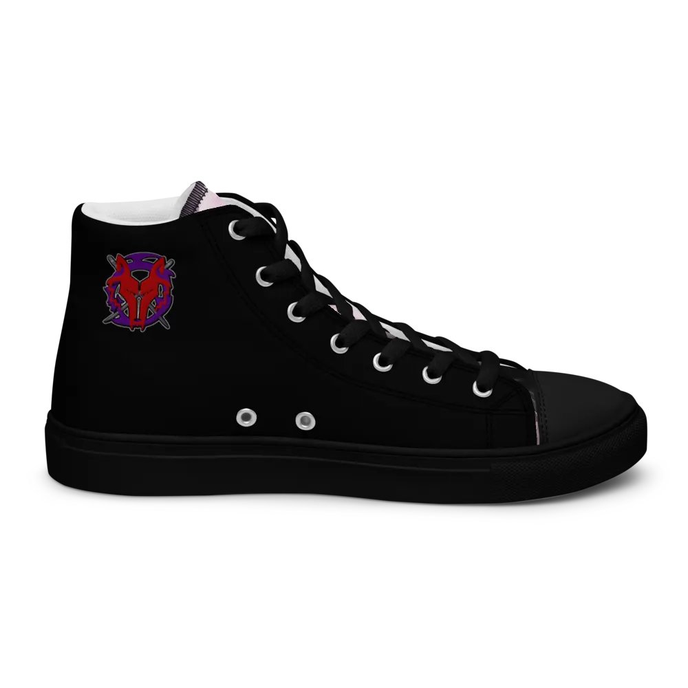 Men's Black Insomnia Squad Canvas Hi-Tops product image (9)