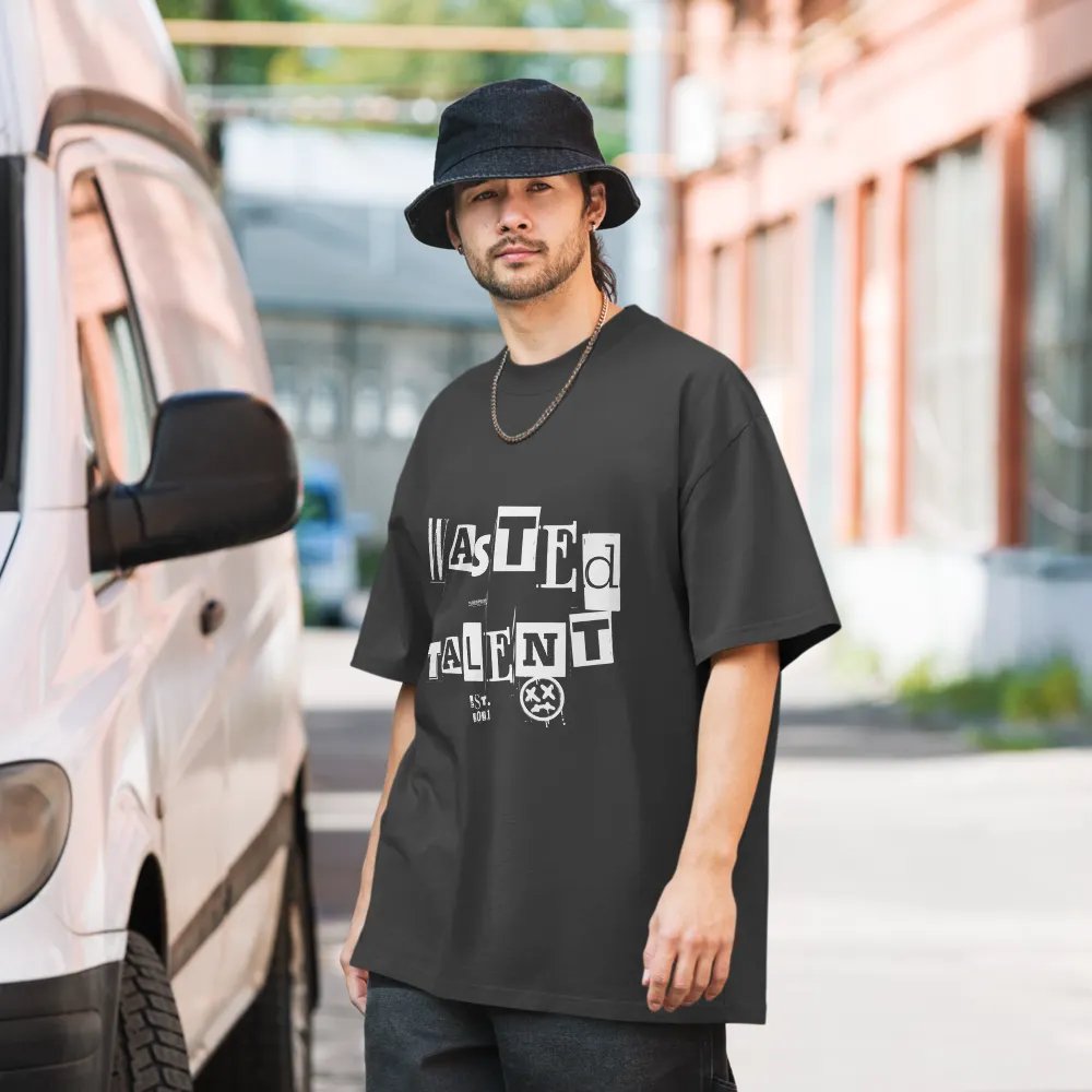 WASTED TALENT EST. PREMIUM OVERSIZED T product image (6)