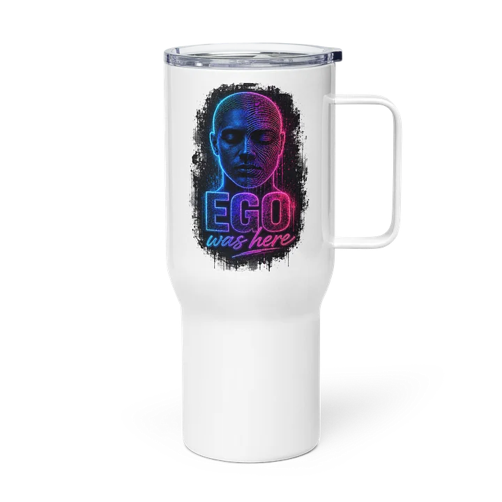 Neon Portrait Travel Mug with Handle product image (1)