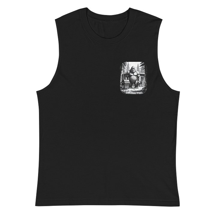 BBQ Sasquatch Muscle Tank product image (2)