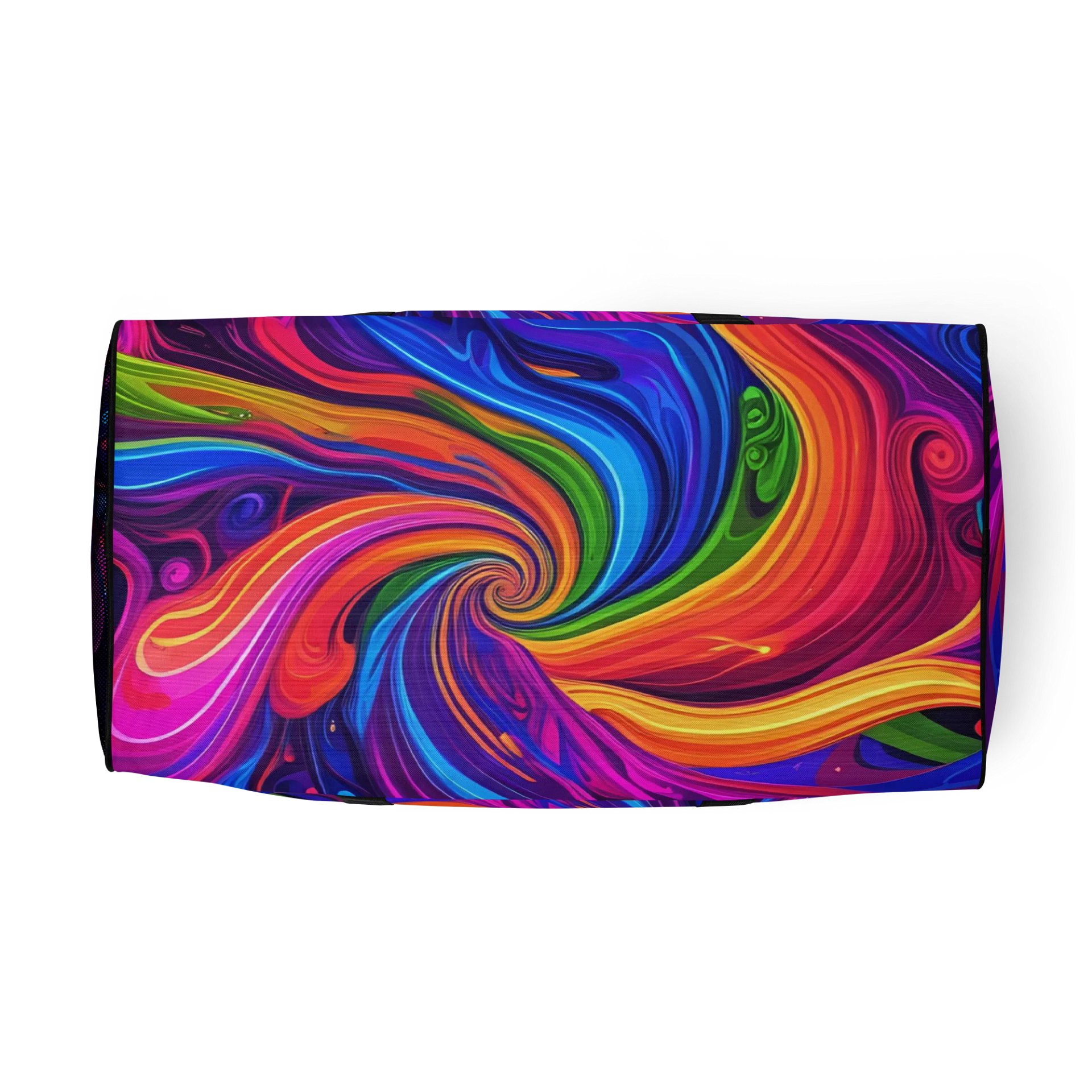 Vibrant Swirl All-Over Duffle Bag product image (5)