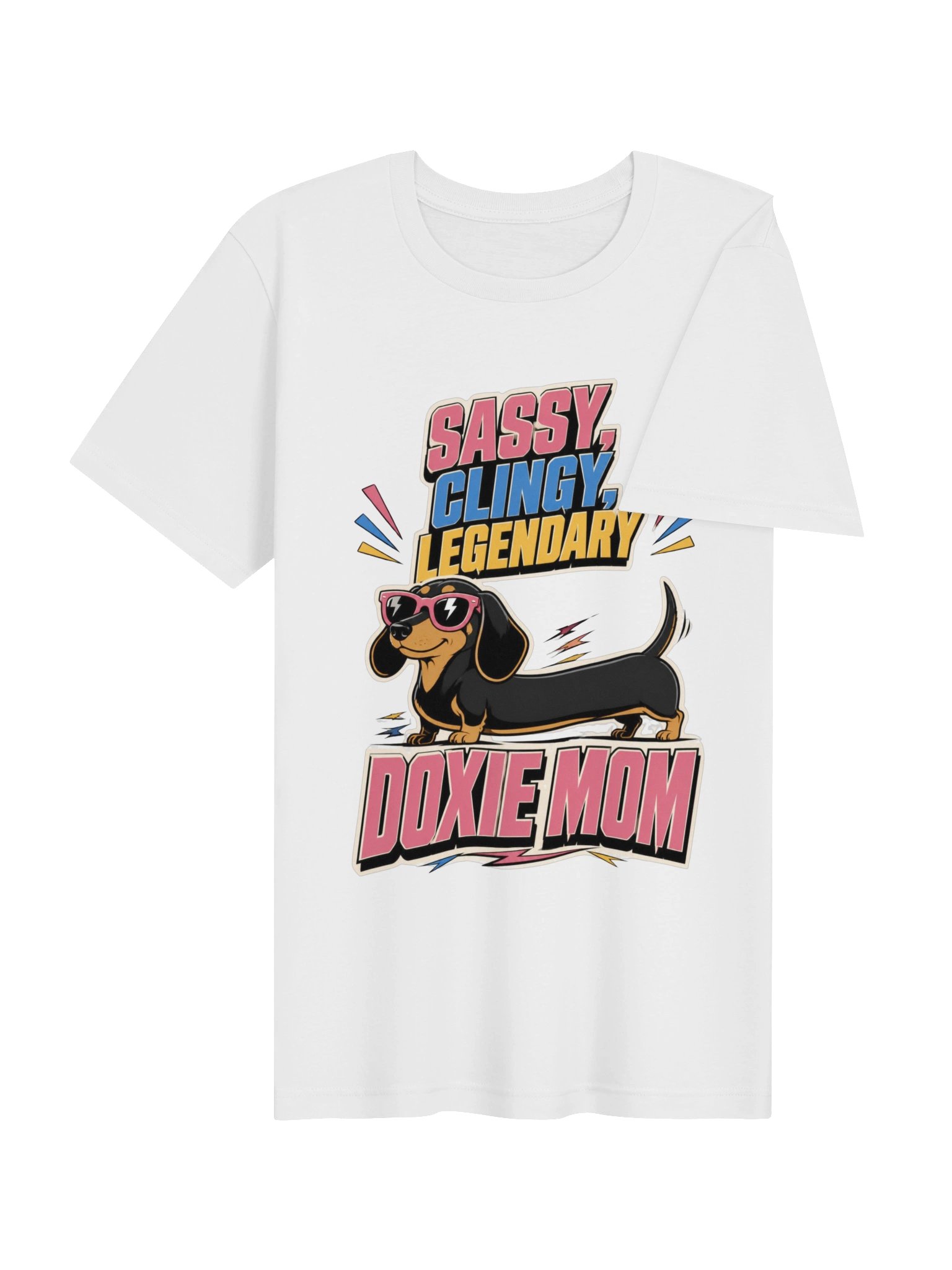 Funny Sassy Doxie Mom T-Shirt product image (79)