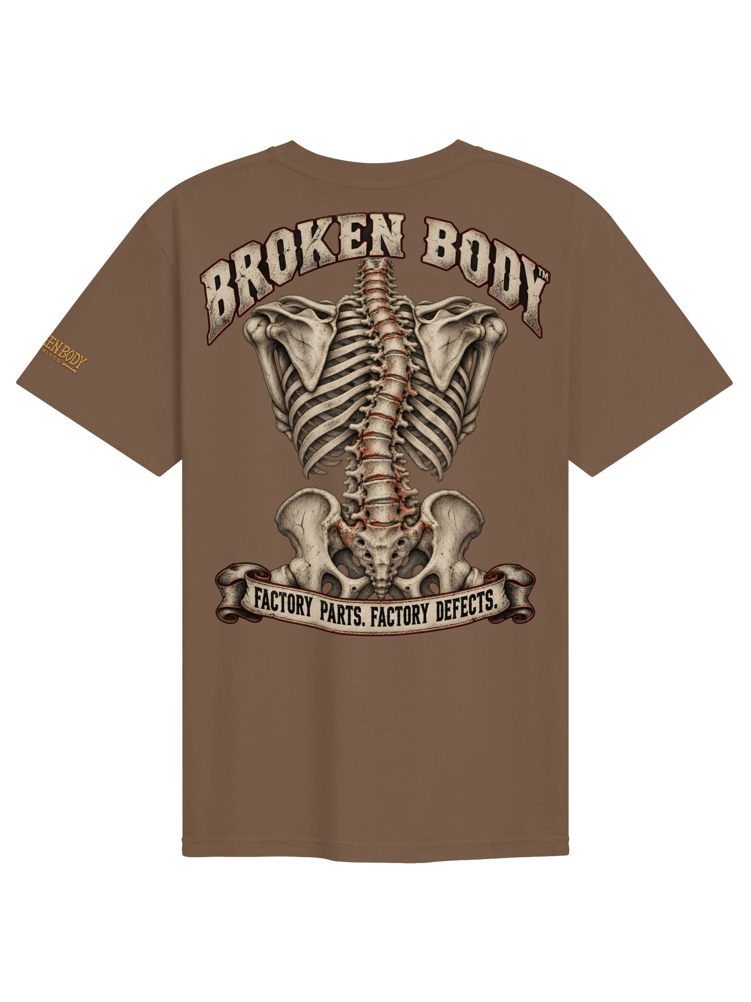 Funny Skeleton Shirt — Factory Parts, Factory Defects | Rebuild Shop product image (4)