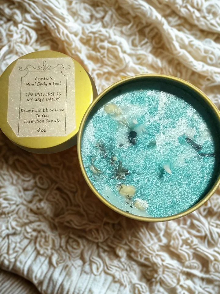 The Universe Is My Suga Daddy (Intention candle) product image (2)