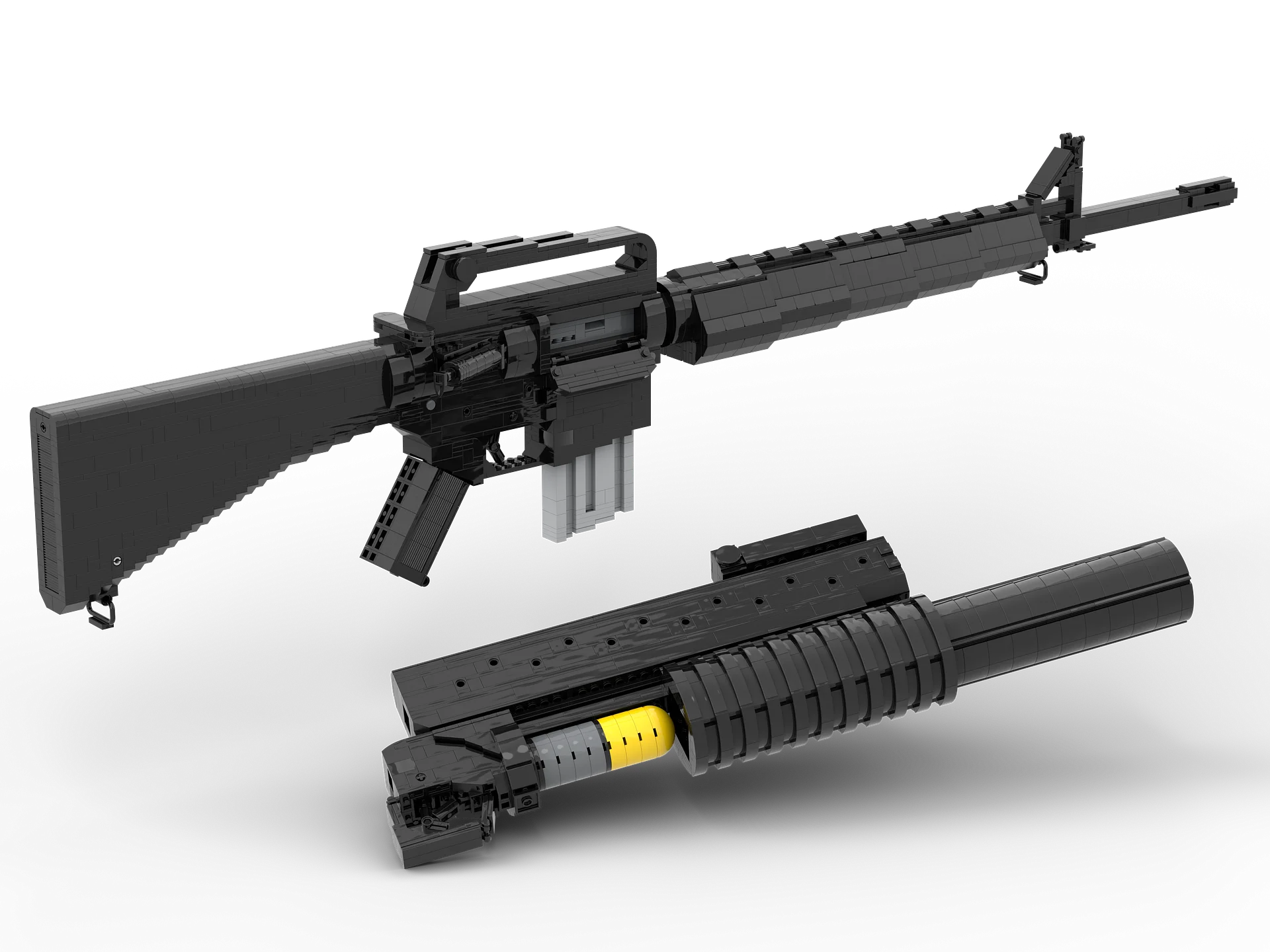 LEGO M16A1/M203 - LDD Instructions product image (10)