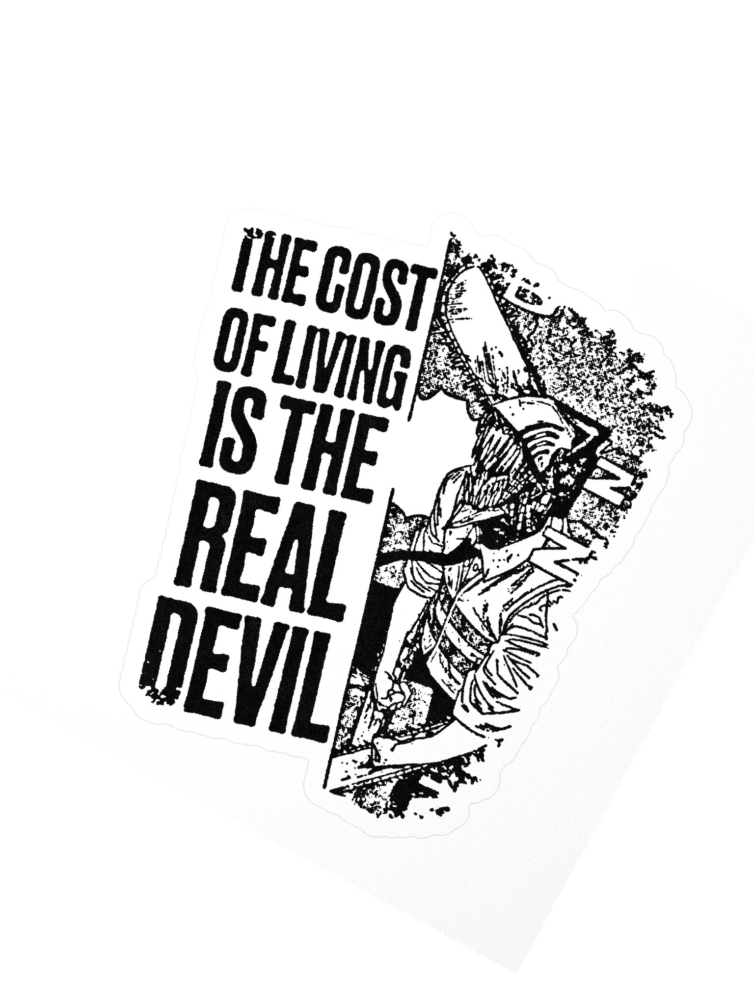 COST OF LIFE ! STICKERS product image (2)