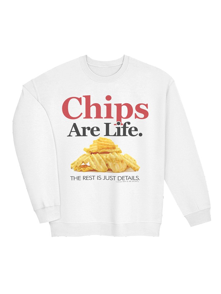 Chips Are Life Crewneck Sweatshirt product image (5)