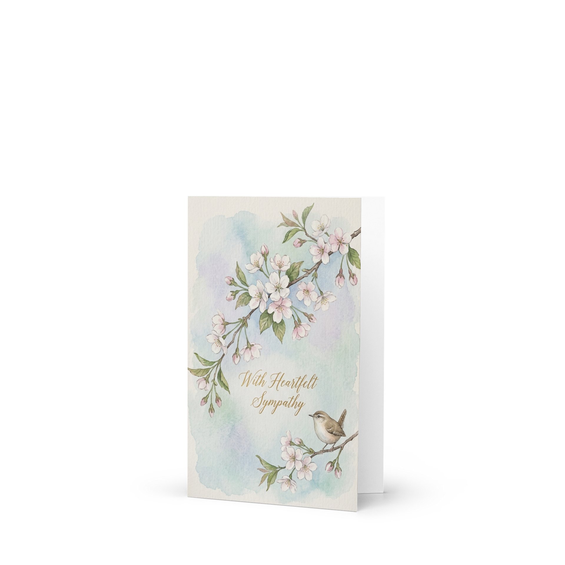 Watercolour Sympathy card product image (1)