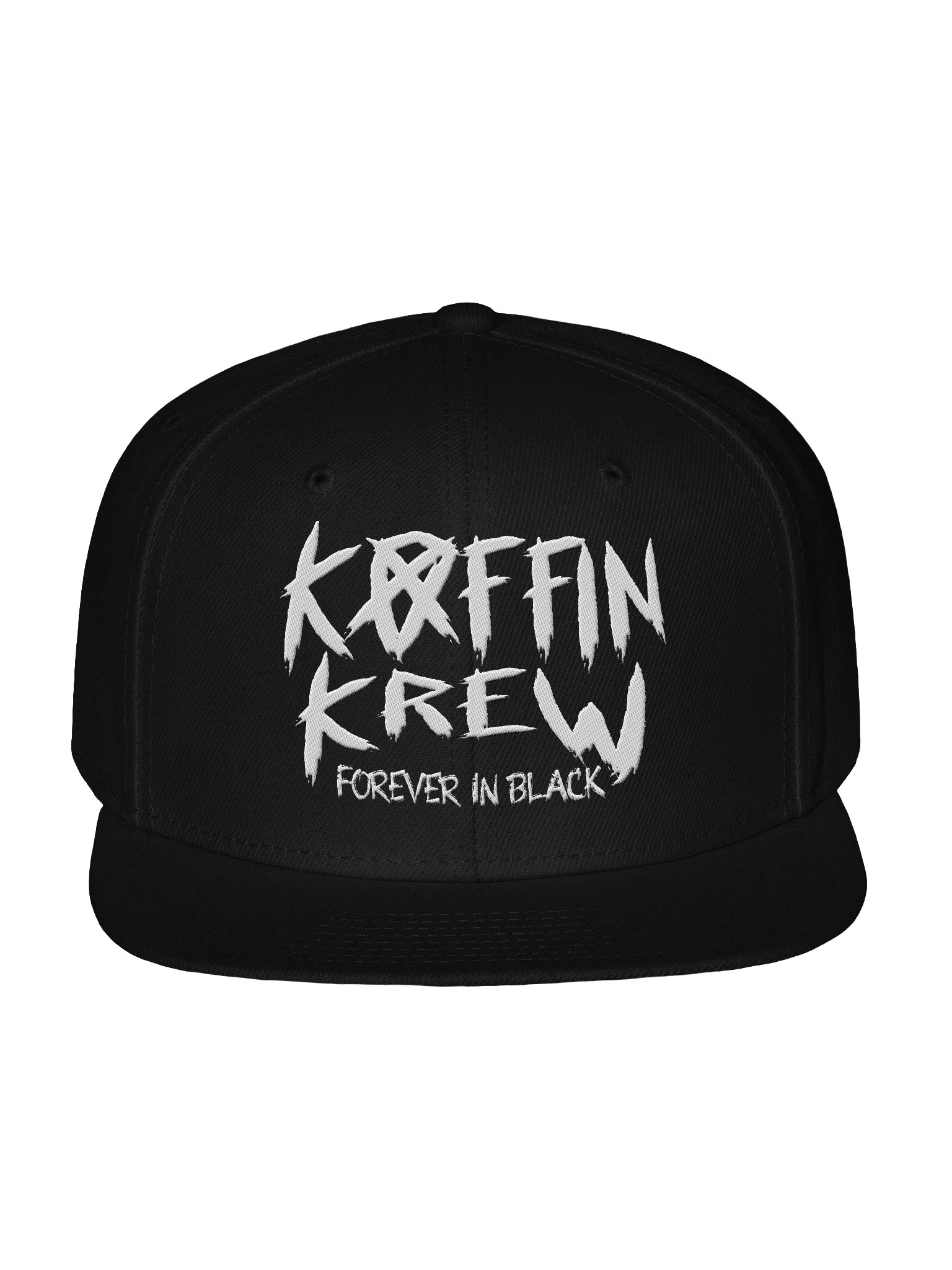 Forever In Black Snapback Cap product image (1)
