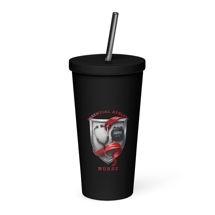 Shield Series: Nurse Edition Tumbler with Straw product image (1)
