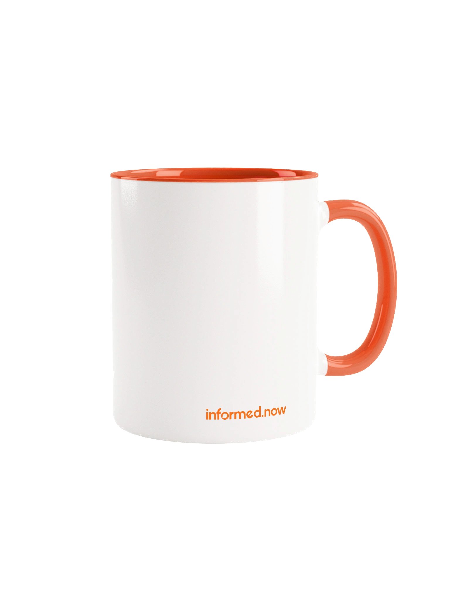 informed.now Ceramic Color Mug (Orange) product image (3)