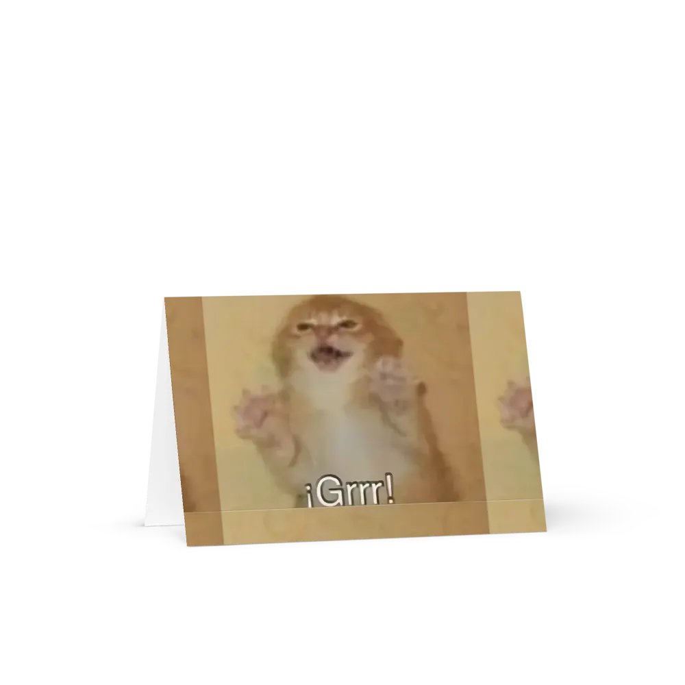 Greeting Card: Meme Cats product image (19)