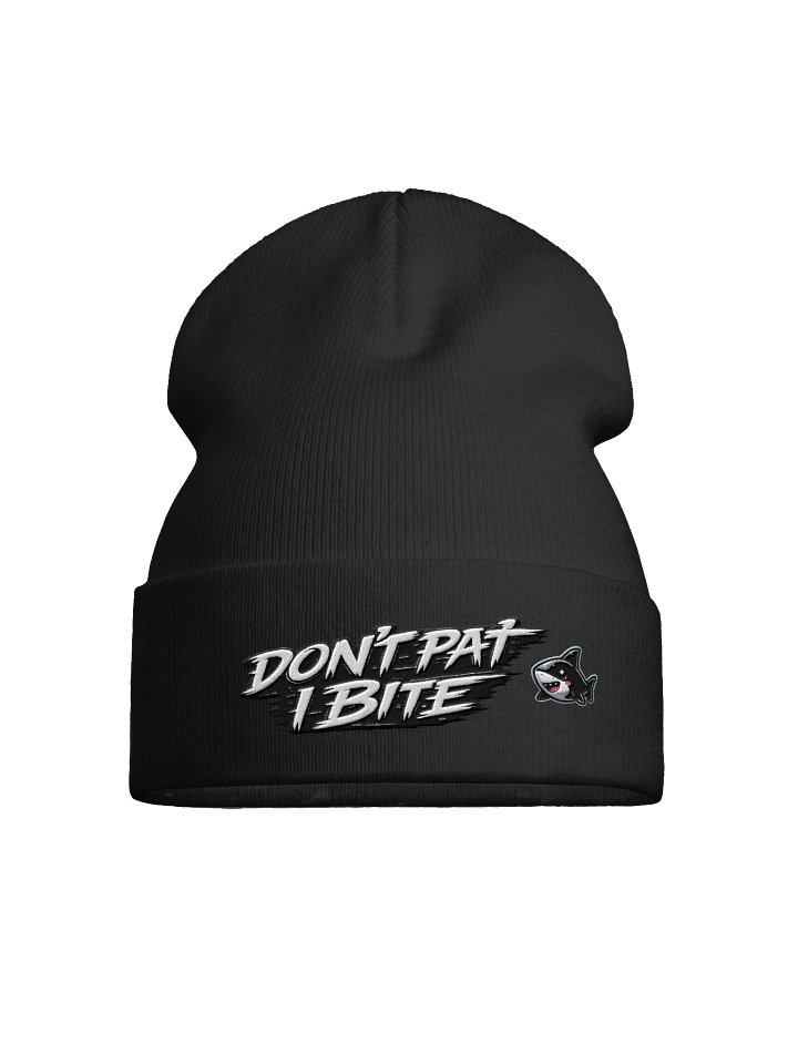 Don't Pat I Bite Beanie product image (1)