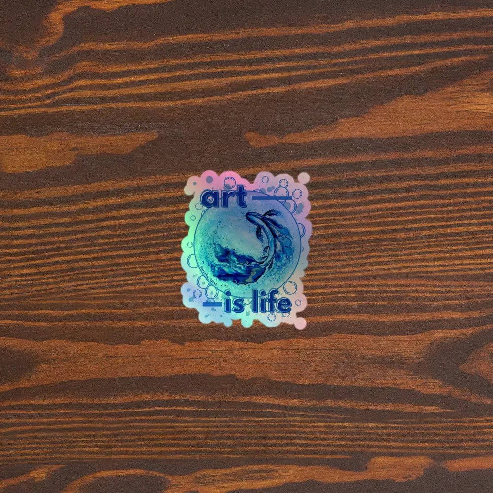 Aquatic Artistry Holographic Sticker Sheet product image (3)