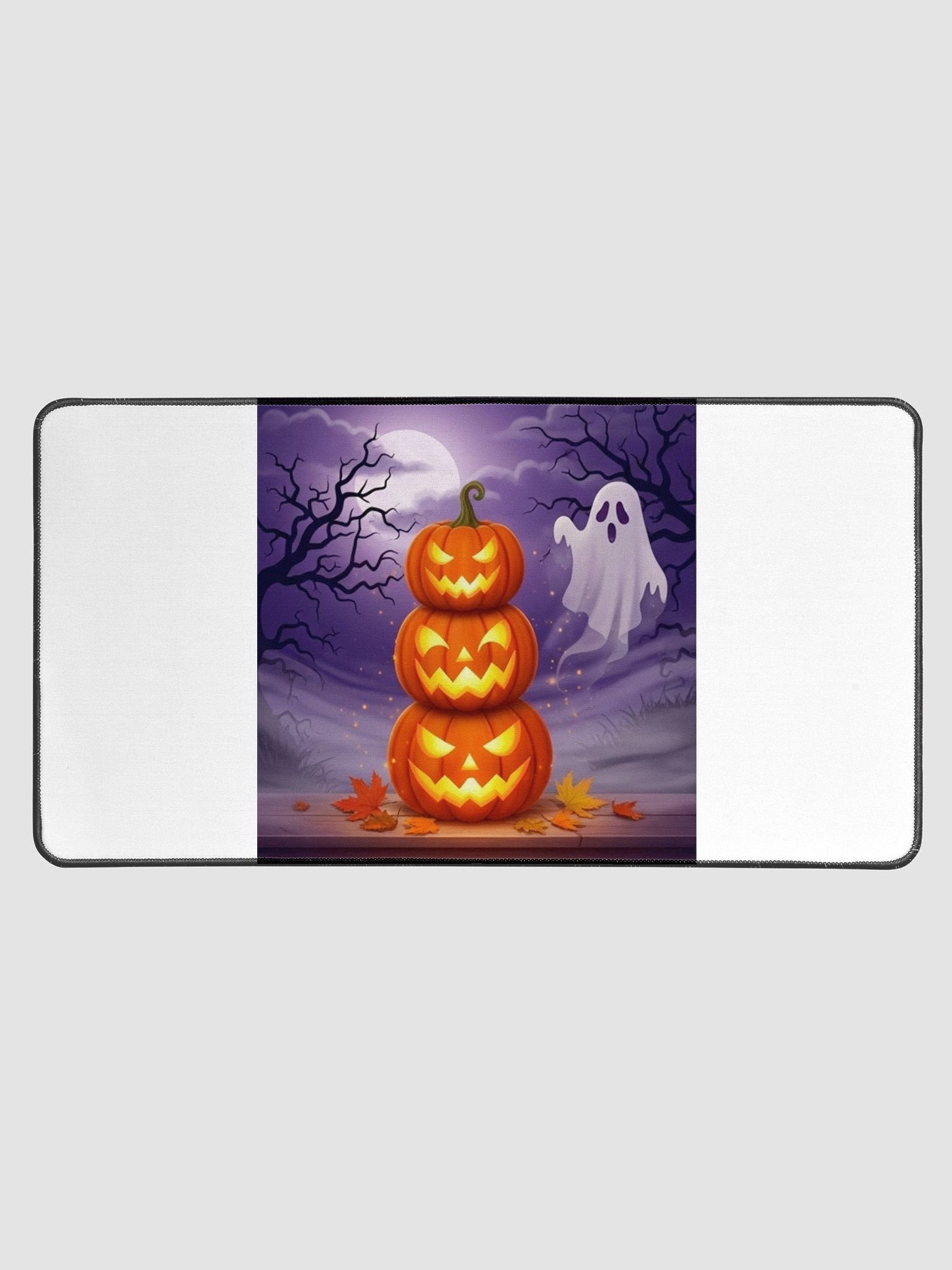 Glowing Pumpkins and Moonlit Ghost - Halloween product image (1)