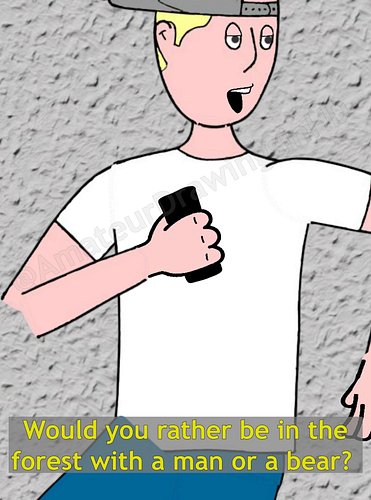 MAN or BEAR?? | Yes, the topic is old. I'm doing my best.

My patrons saw this first! Patreon.com/ALobito
YT Comedy Channel: ...