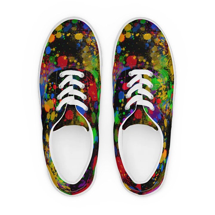 JokersVibe Graffiti Style Lace-Up Shoes product image (1)