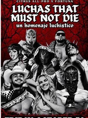 They came to question his match. He questioned their loyalty. 👀 DTF and Criss Austin have plenty to say about Bandido. Kiké Caballero reminds them they’ve got each other to worry about. Luchas That Must Not Die. October 30 • Citrus Live, Edinburg 🎟 CAPWrestling.com #CAPW #Fortuna #LuchasThatMustNotDie #RGV #Edinburg